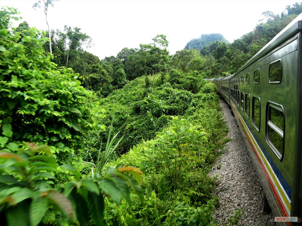 600km im Liegewagen quer durch Malaysia