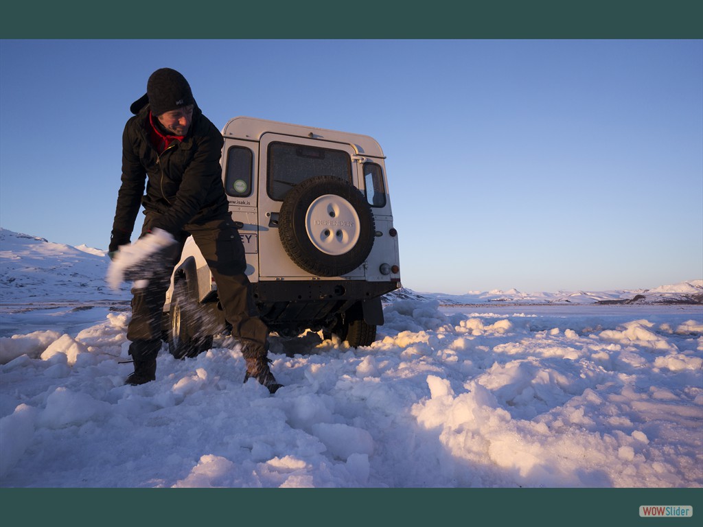 rsmrk, Landrover festgefahren