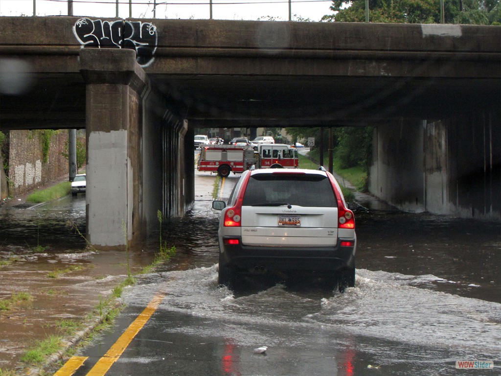 Ankunft in Atlanta (GA), es regnet nur kurz...aber etwas strker