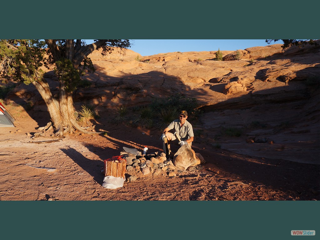 Hole In The Rock-Road (AZ,UT) , Bushcamp