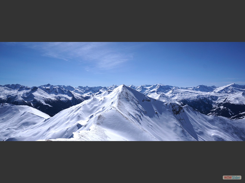 Blick auf den Gamskarkogel gegenber.