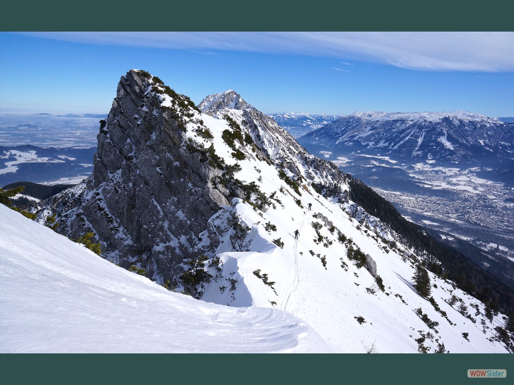 Blick auf den Hochstaufen.