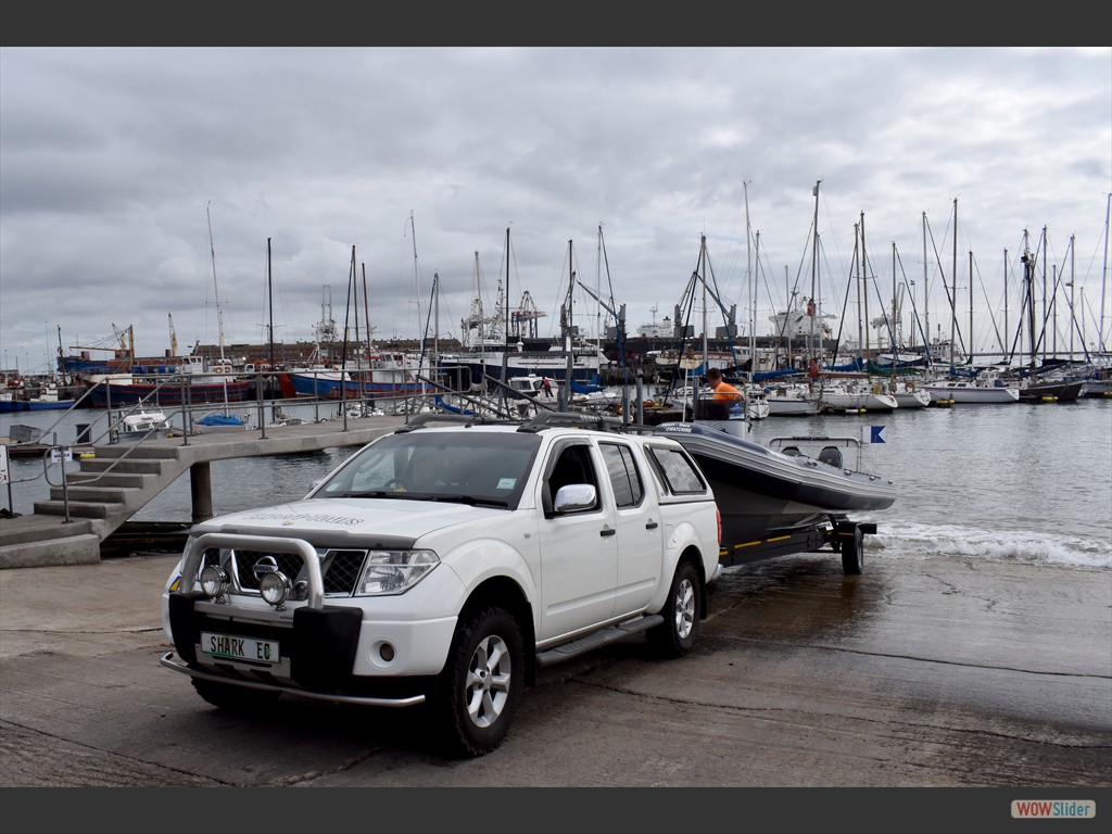 RIB-Launch in Port Elisabeth.